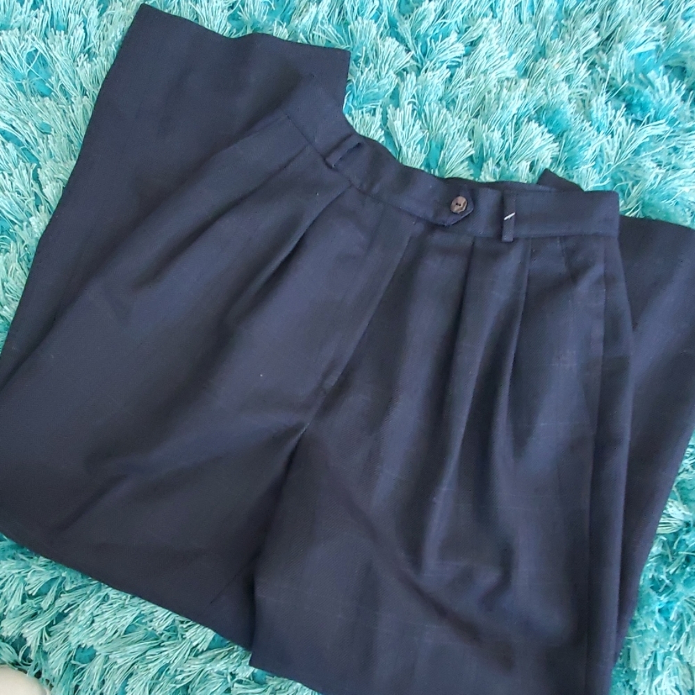 women's vintage Augustus 8p wool high rise pants